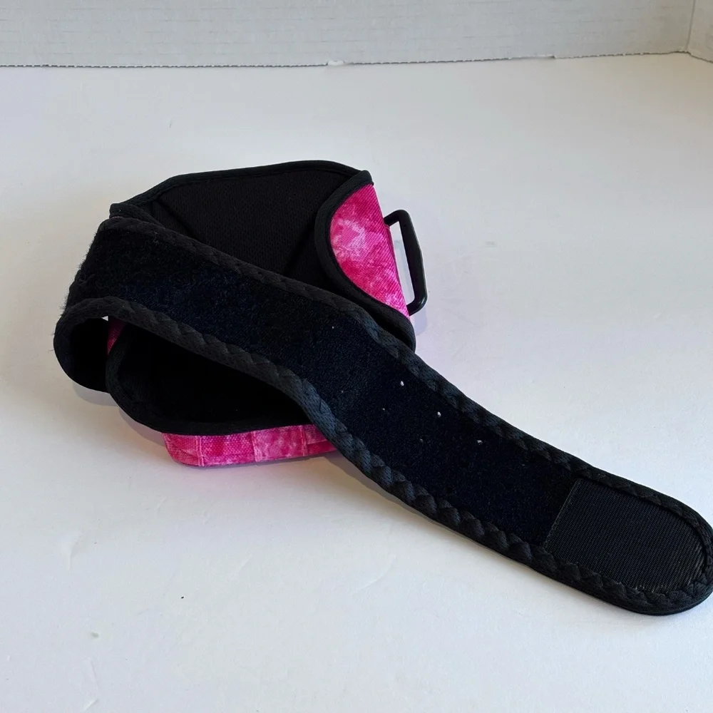 Armpocket X Cell Phone Armband Pink w/ Black Strap
